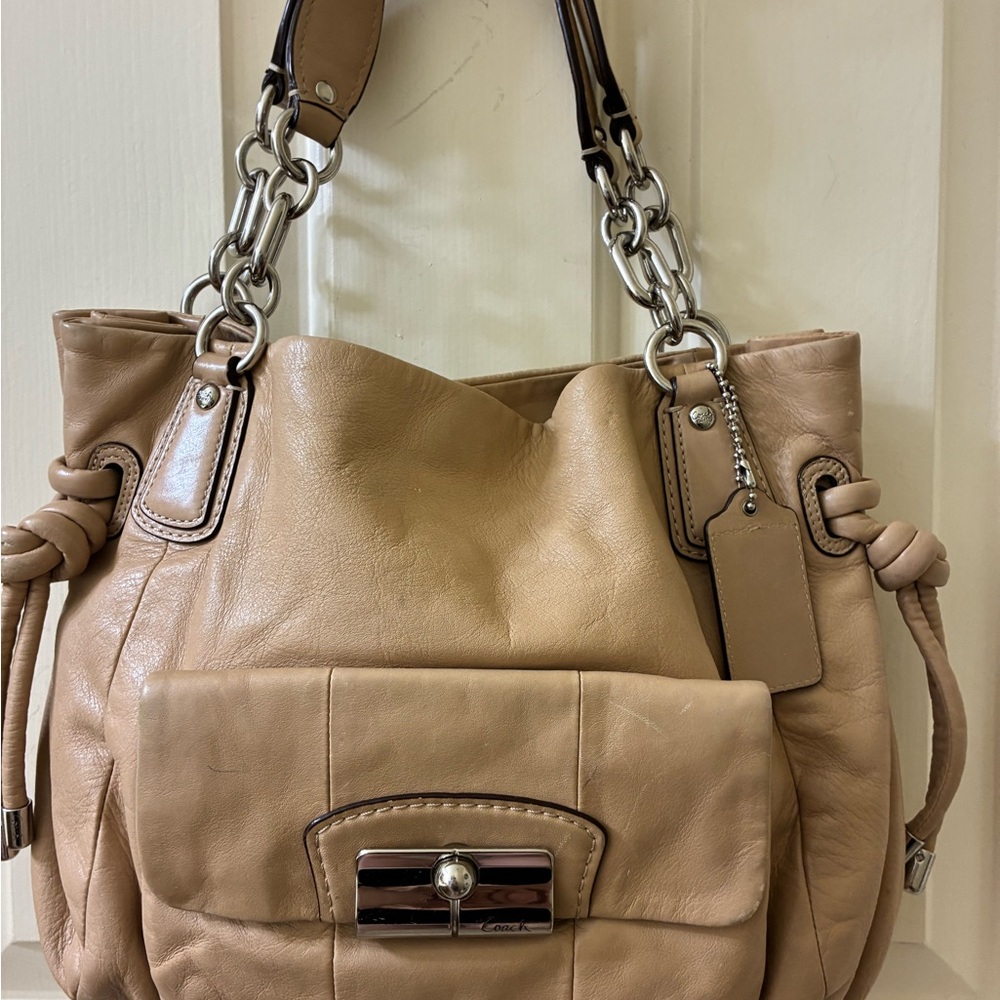 Coach Vintage Kristin Signature Op Art Hobo Bag NWOT  Authenticated - Picture 2 of 16